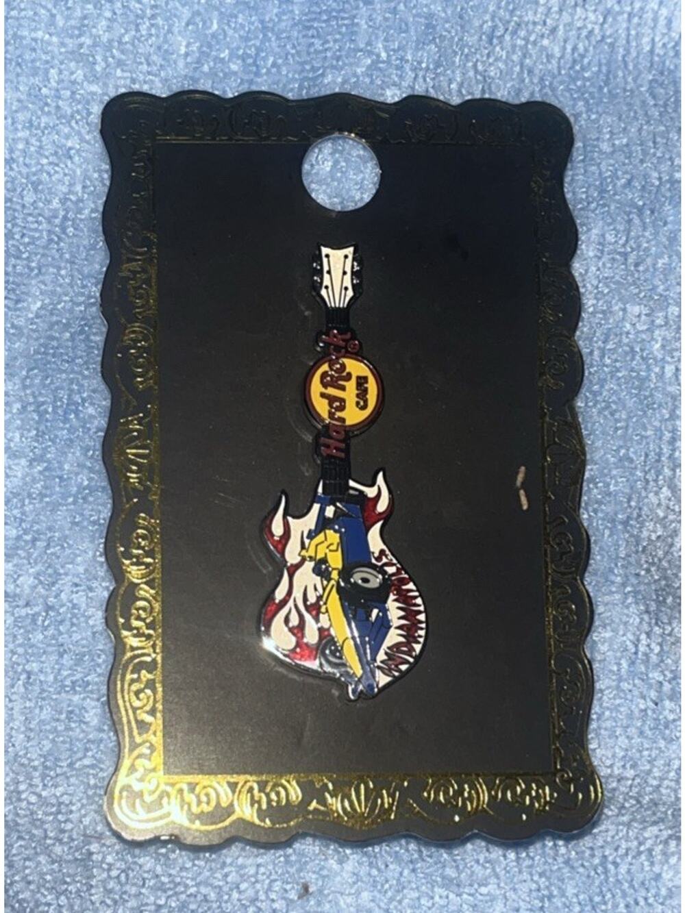 Hard Rock Limited Edition Indianapolis Flaming Racing Car Pin